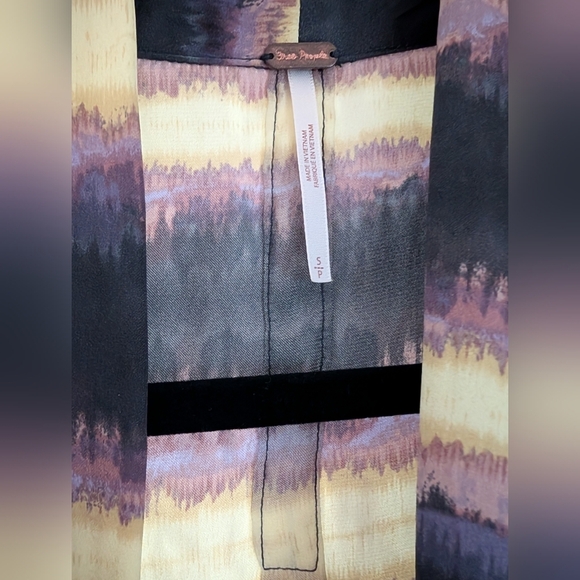 Free People - Draped Purple Ombre Tank - Picture 5 of 7